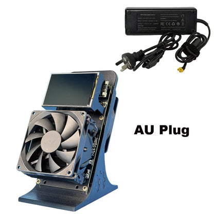 NerdQaxe++ Rev6.1 Bitcoin Miner 6Th/s 100W Low Power SHA-256 ASIC 2.4G WiFi Quiet Open-Source Home BTC Mining Machine