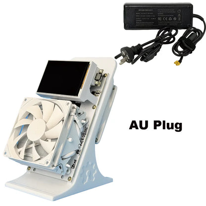 NerdQaxe++ Rev6.1 Bitcoin Miner 6Th/s 100W Low Power SHA-256 ASIC 2.4G WiFi Quiet Open-Source Home BTC Mining Machine