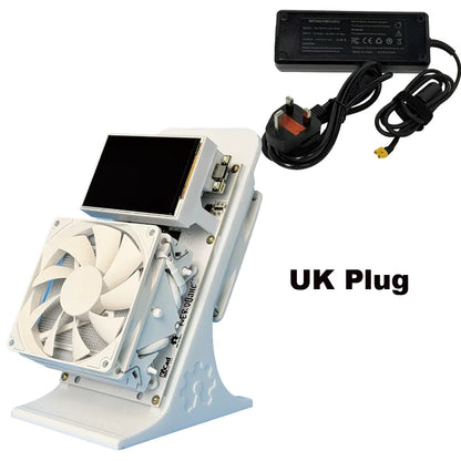 NerdQaxe++ Rev6.1 Bitcoin Miner 6Th/s 100W Low Power SHA-256 ASIC 2.4G WiFi Quiet Open-Source Home BTC Mining Machine