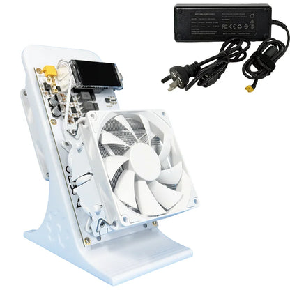 NerdQaxe++ Rev6.1 Bitcoin Miner 6Th/s 100W Low Power SHA-256 ASIC 2.4G WiFi Quiet Open-Source Home BTC Mining Machine