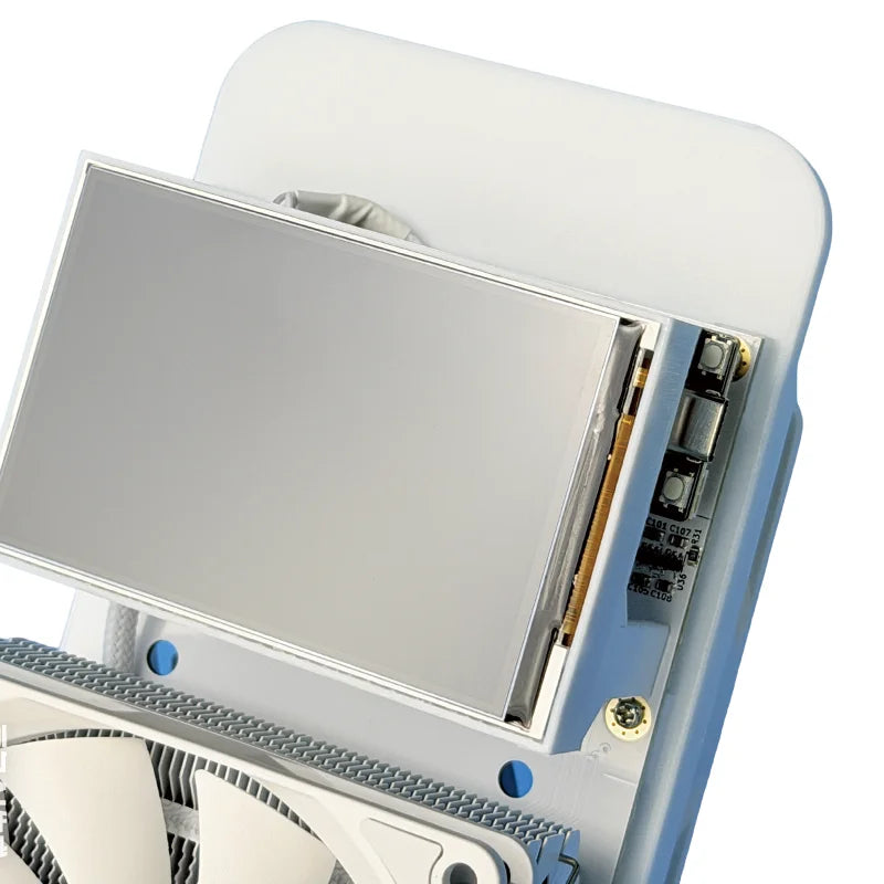 NerdQaxe++ Rev6.1 Bitcoin Miner 6Th/s 100W Low Power SHA-256 ASIC 2.4G WiFi Quiet Open-Source Home BTC Mining Machine