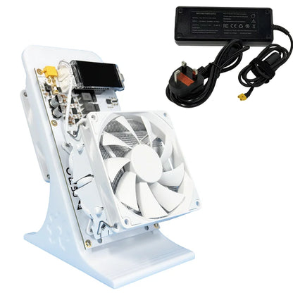 NerdQaxe++ Rev6.1 Bitcoin Miner 6Th/s 100W Low Power SHA-256 ASIC 2.4G WiFi Quiet Open-Source Home BTC Mining Machine
