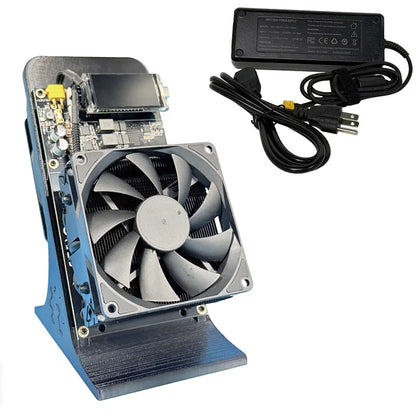 NerdQaxe++ Rev6.1 Bitcoin Miner 6Th/s 100W Low Power SHA-256 ASIC 2.4G WiFi Quiet Open-Source Home BTC Mining Machine